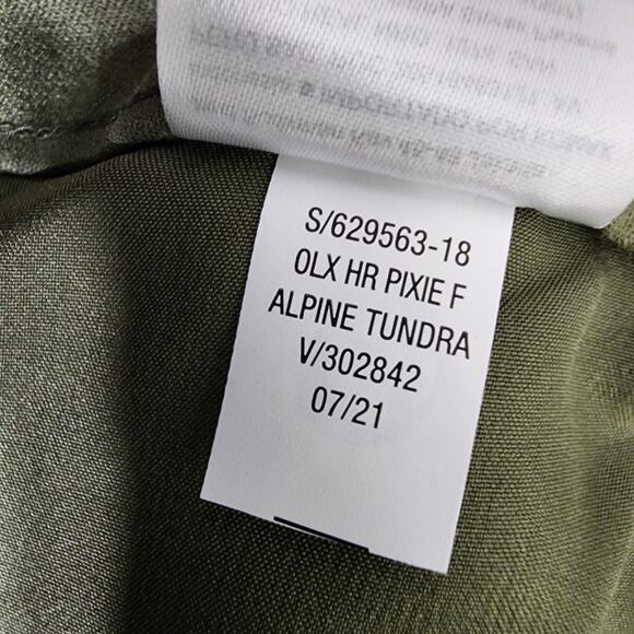 Old Navy Womens High Waisted Pixie Skinny Pants Size 20 Alpine Green 629563 - Picture 9 of 9